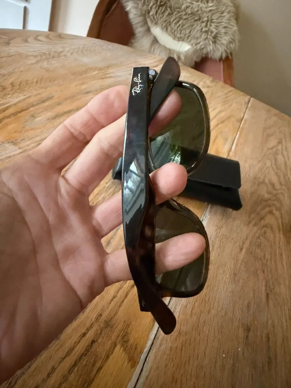 RAY BAN 'new wayfarer 902 52018' sunglasses